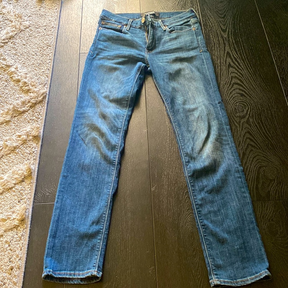 Express Skinny Mid-rise stretch